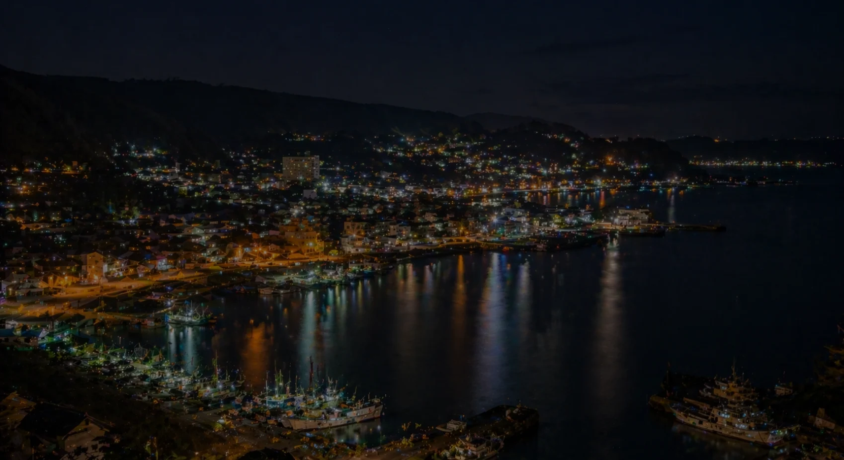 能登半島輪島の夜景